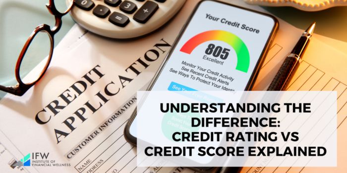 Credit Rating vs Credit Score Explained