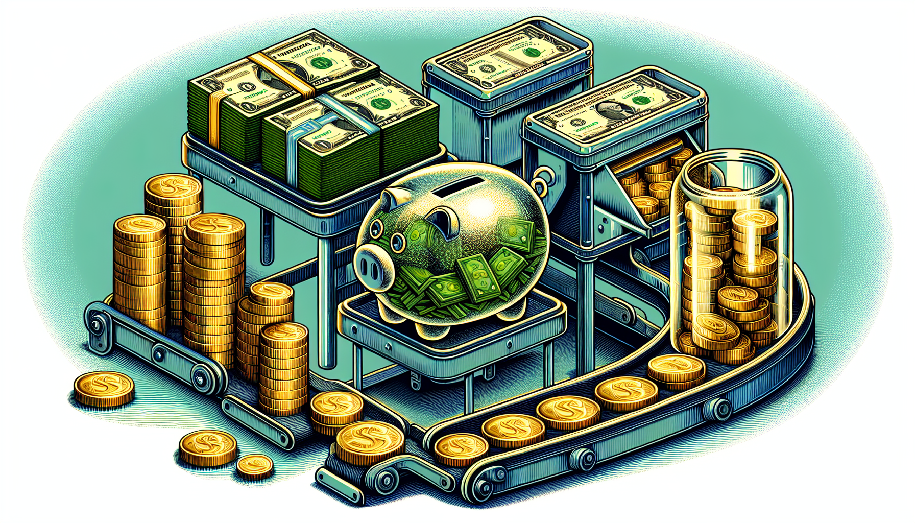 Illustration of liquid assets