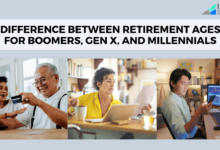 Difference Between Retirement Ages for Boomers, Gen X, and Millennials