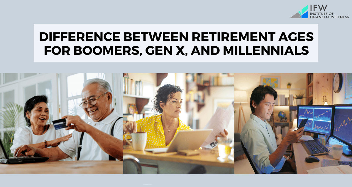 Difference Between Retirement Ages for Boomers, Gen X, and Millennials