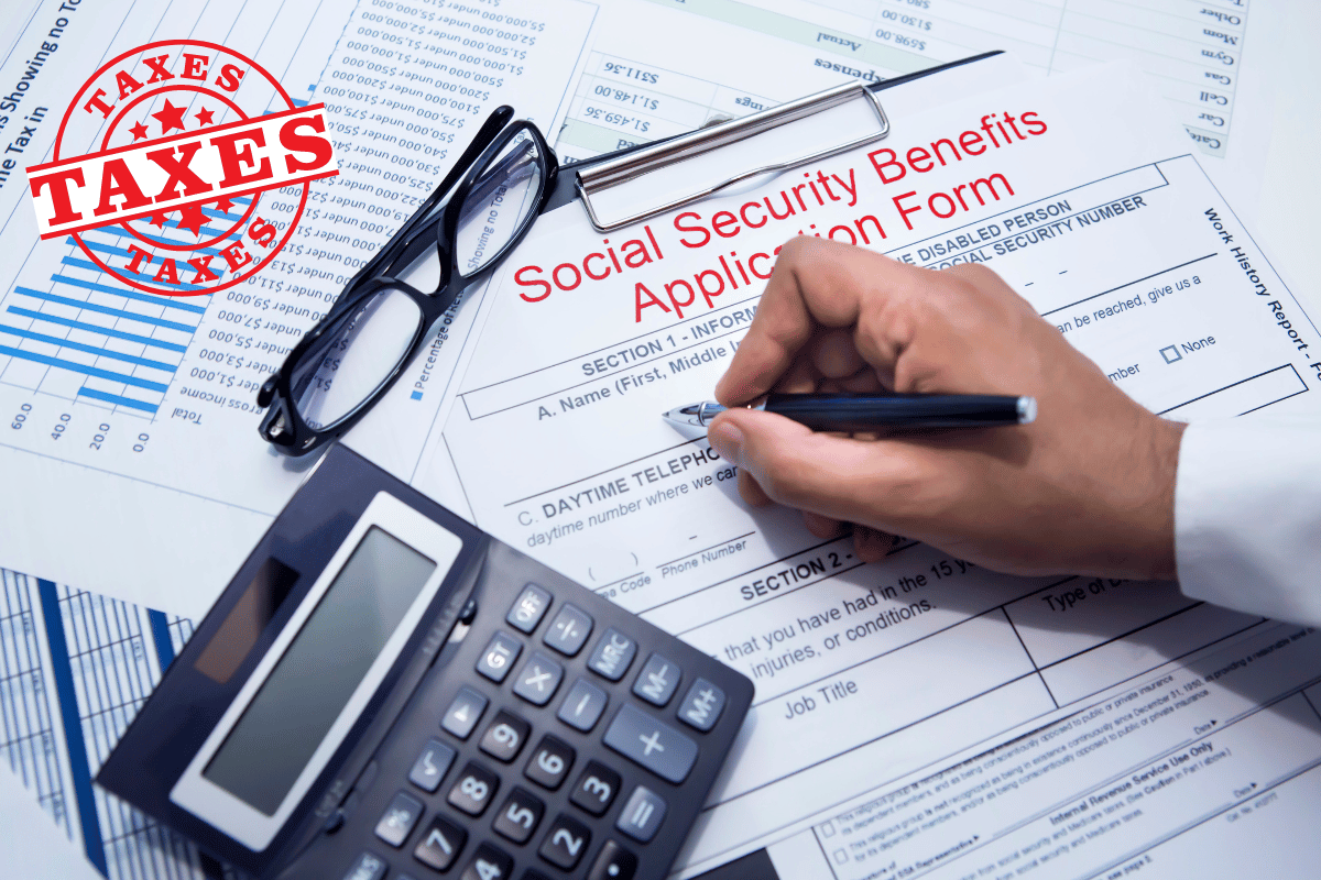 Social Security application and other documents for taxes