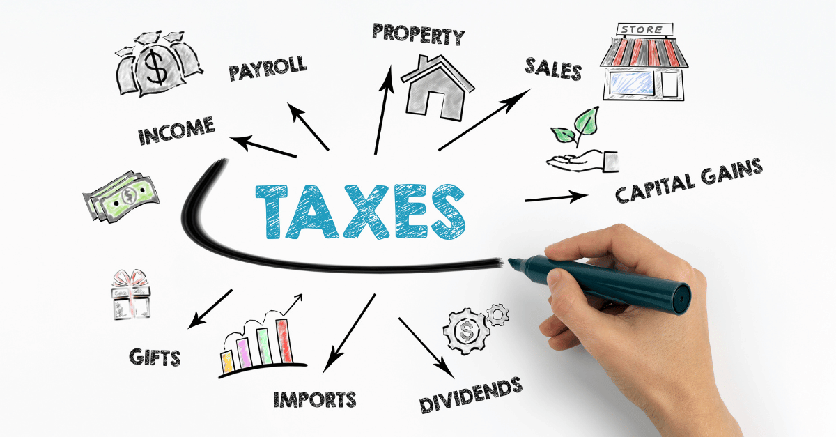 Illustration of tax distributions