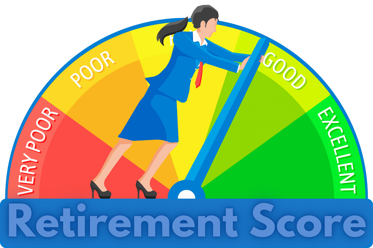 Retirement Score gauge