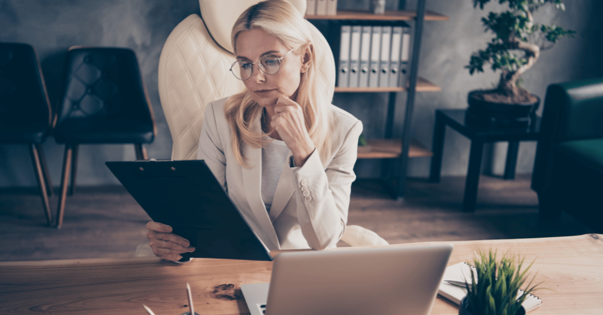 A woman contemplating potential drawbacks of CD laddering 