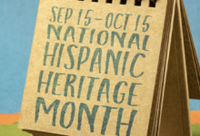 Hispanic Heritage Month calendar