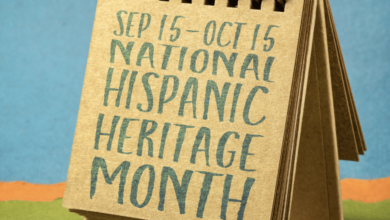 Hispanic Heritage Month calendar