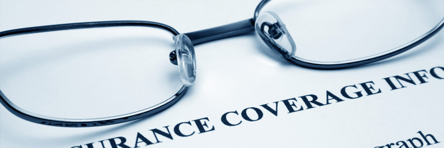 Image of an insurance coverage document 