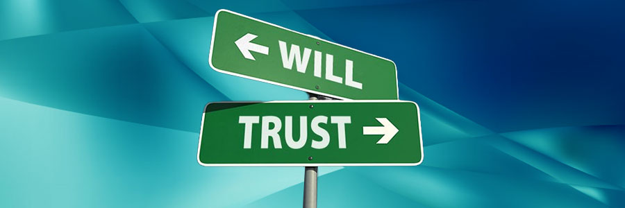 Key difference between a will and a trust